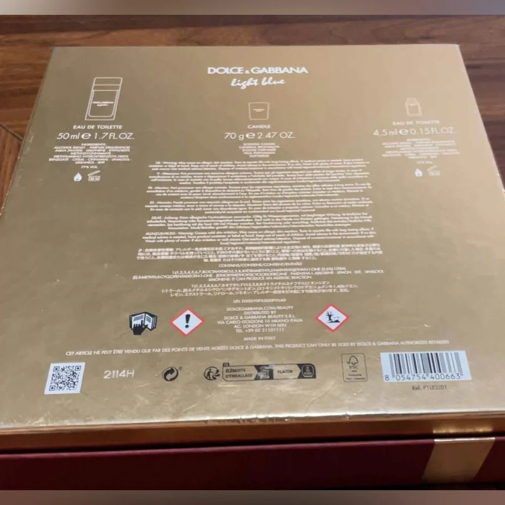 Dolce & Gabbana Light Blue Set 100ml perfume - Picture 4 of 4